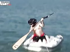 Fun filmas vācu Sekss puse uz laivu